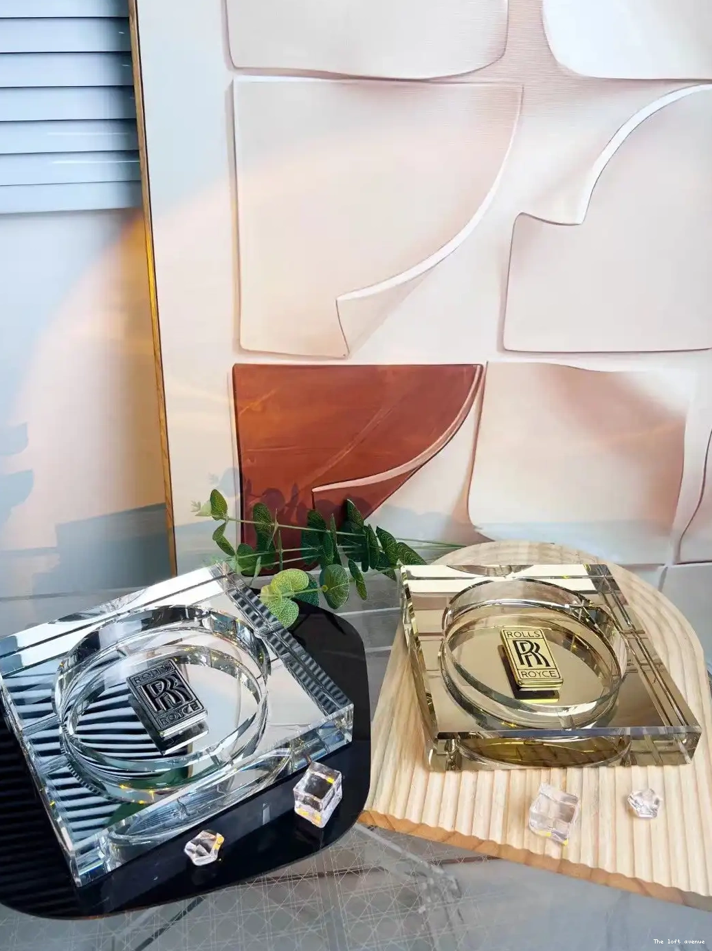 ROLLS ROYCE SQUARE ASHTRAY 0707
